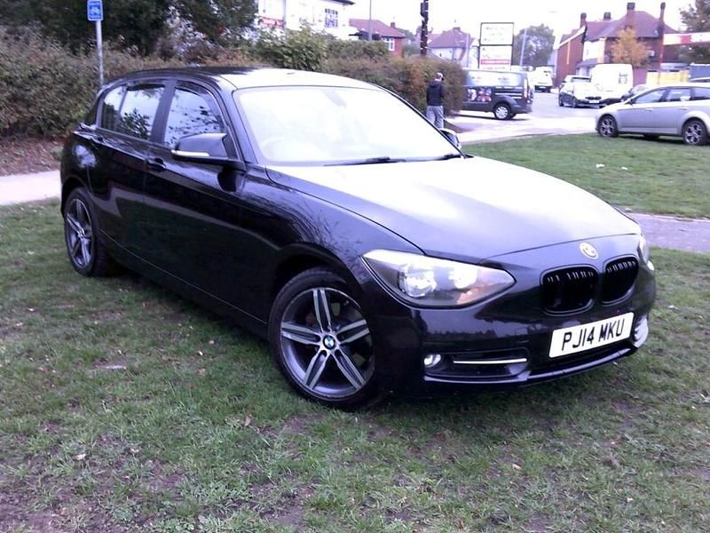 Black Used 2014 BMW 120 Sport Line Hatchback | £2,395 (Good price) - Image 1/4