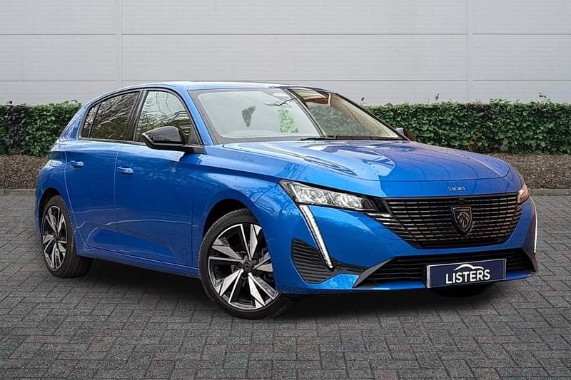 Used Peugeot 308 Allure 130 HP (95 kW) 2022 Blue Hatchback