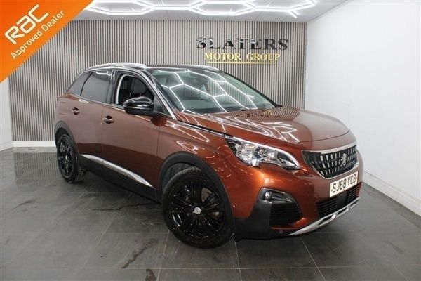 Bronze Used 2018 Peugeot 3008 GT-line SUV | £10,190 (Fair price) - Image 1/1