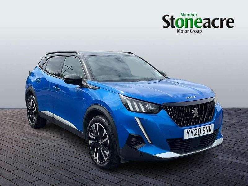 Blue Used 2020 Peugeot 2008 GT-line SUV | £15,795 (Expensive) - Image 1/4