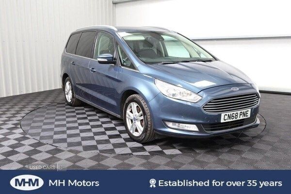 Blue Used 2019 Ford Galaxy Titanium MPV | £11,995 (Fair price) - Image 1/4