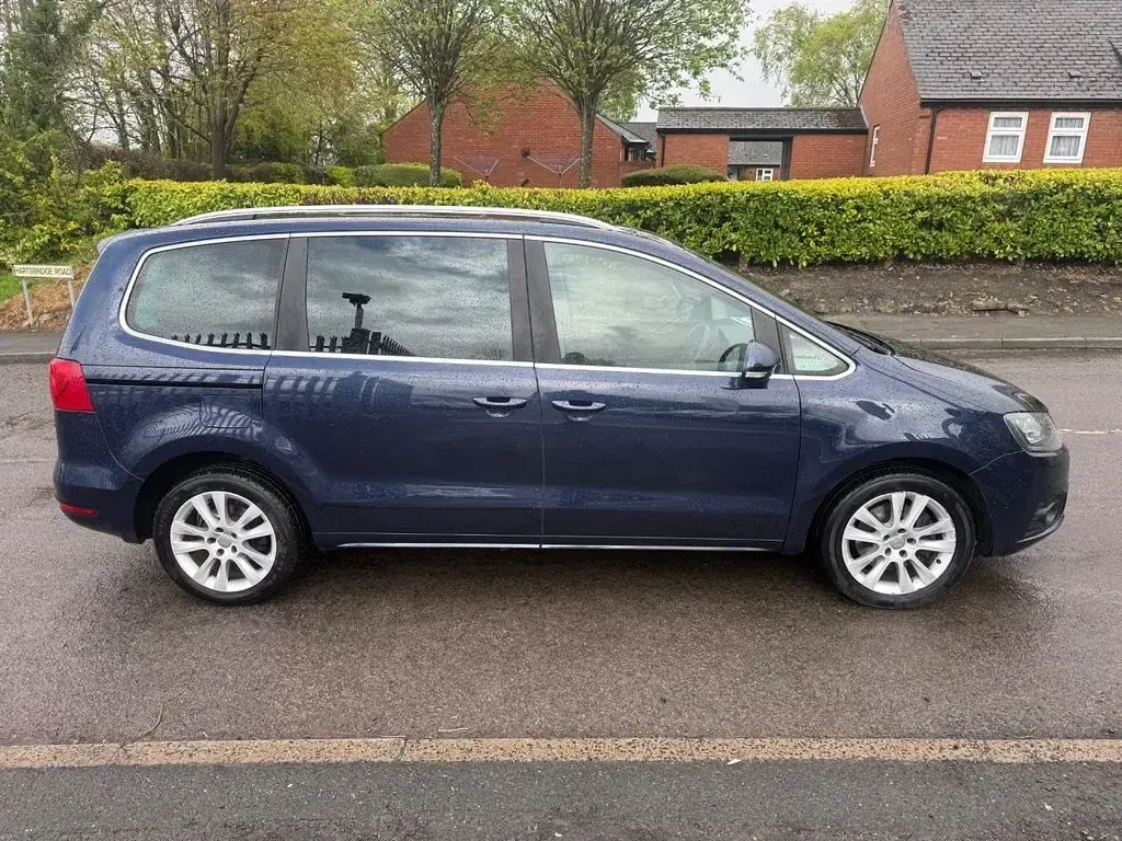 Used Seat Alhambra SE 177 HP (130 kW) 2015 Blue MPV