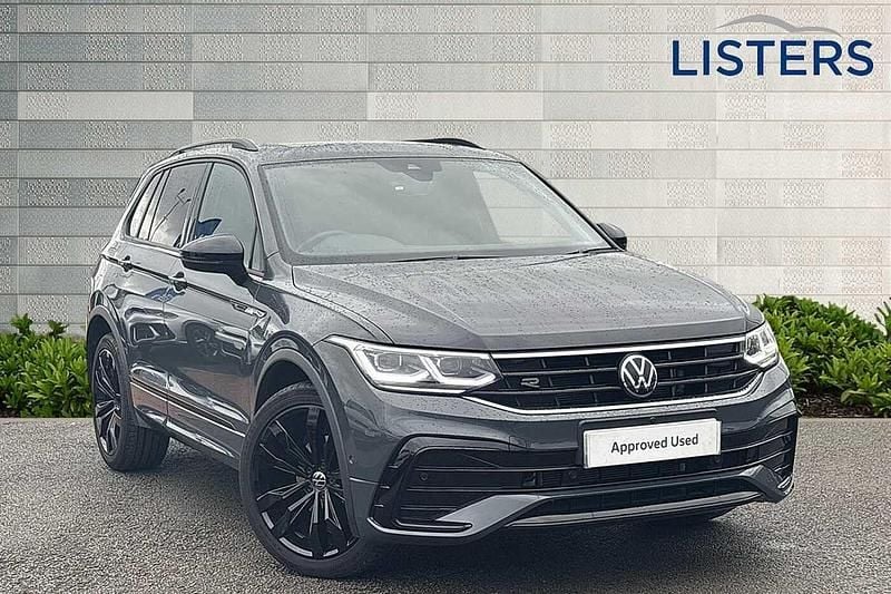Grey Used 2024 VW Tiguan Black Edition SUV | £31,985 (A bit pricey) - Image 1/4