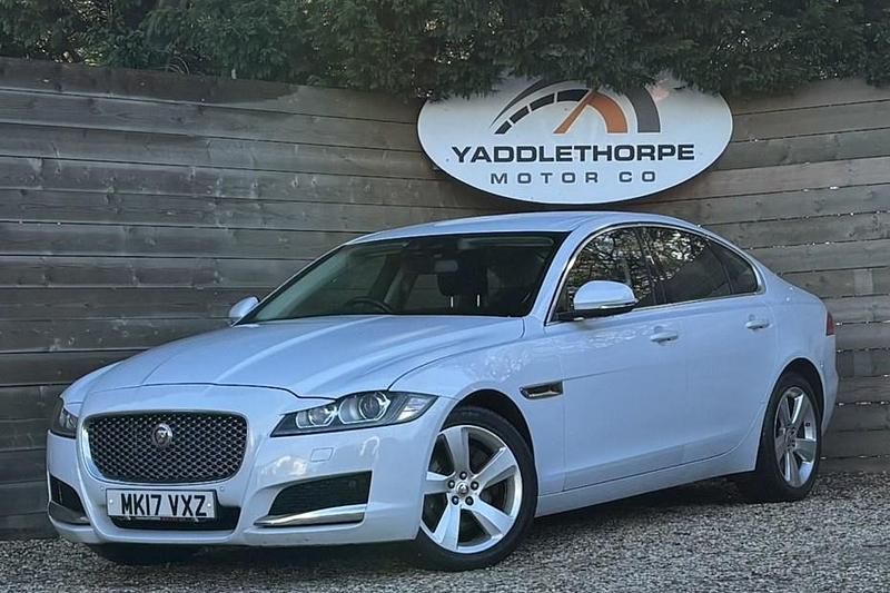 White Used 2017 Jaguar XF Portfolio Sedan | £7,295 (Fair price) - Image 1/1