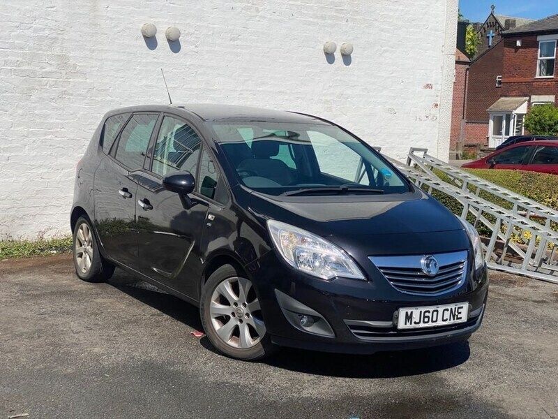 Black Used 2010 Vauxhall Meriva MPV | £3,000 (Fair price) - Image 1/4
