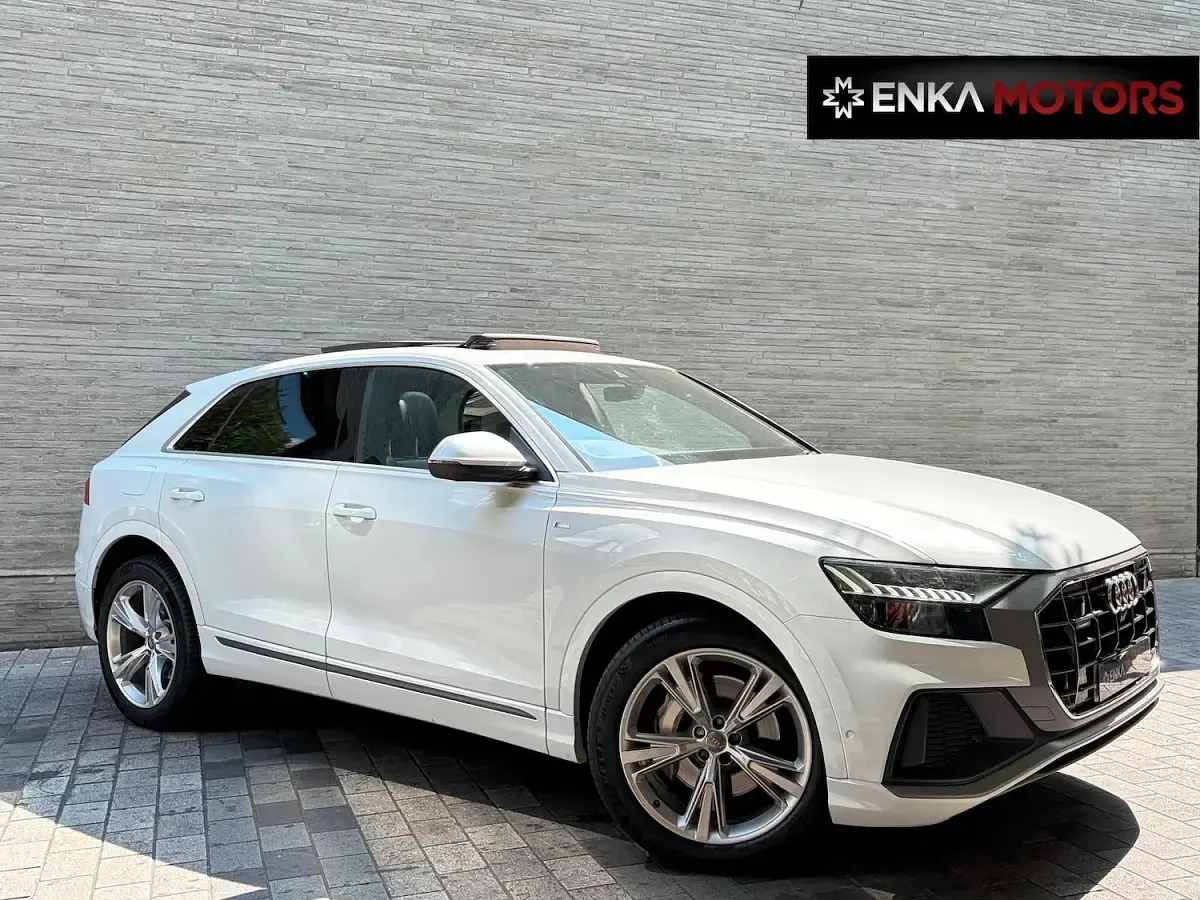 Used Audi Q8 S-Line 286 HP (210 kW) 2019 White SUV