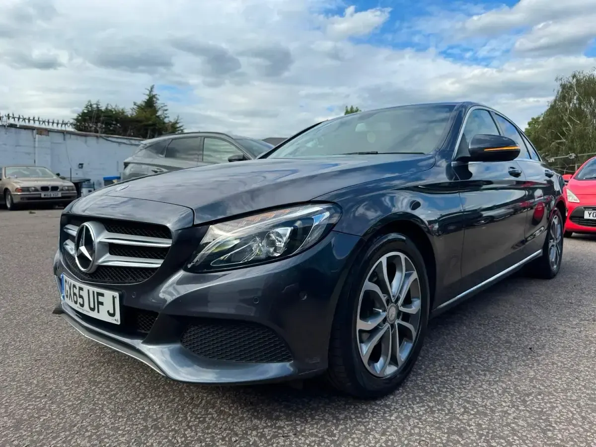 Used Mercedes C200 Premium 2015 Grey Sedan