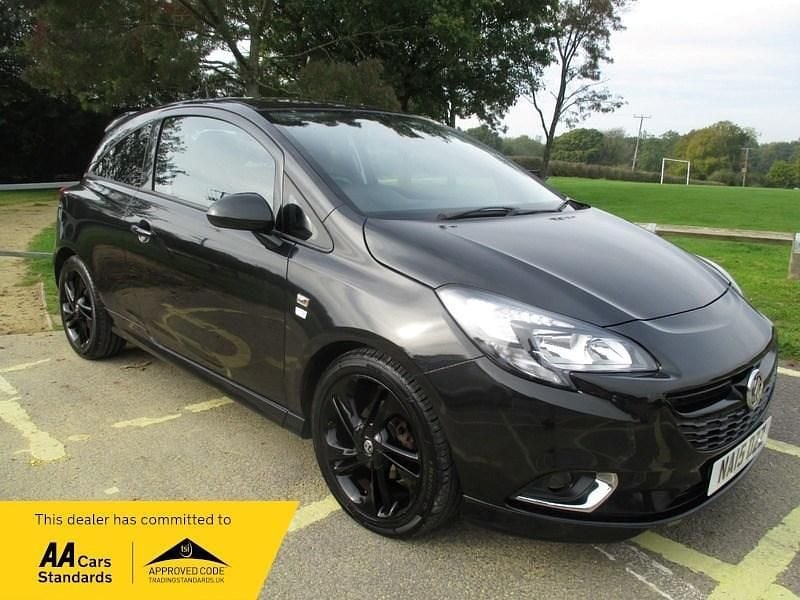 Black Used 2015 Vauxhall Corsa Edition Hatchback | £4,990 (Fair price) - Image 1/3