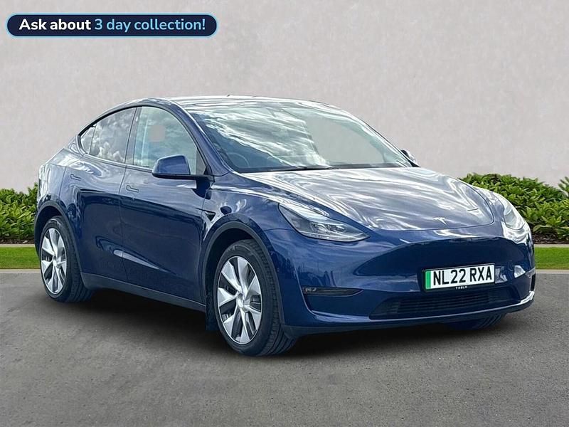 Blue Used 2022 Tesla Model Y Long Range SUV | £23,795 (Good price) - Image 1/4