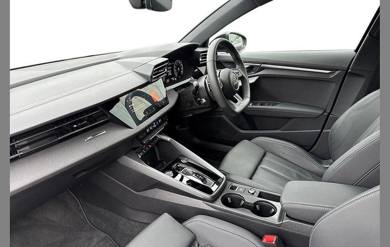 Used Audi A3 Black Edition 147 HP (108 kW) 2025 Blue Hatchback