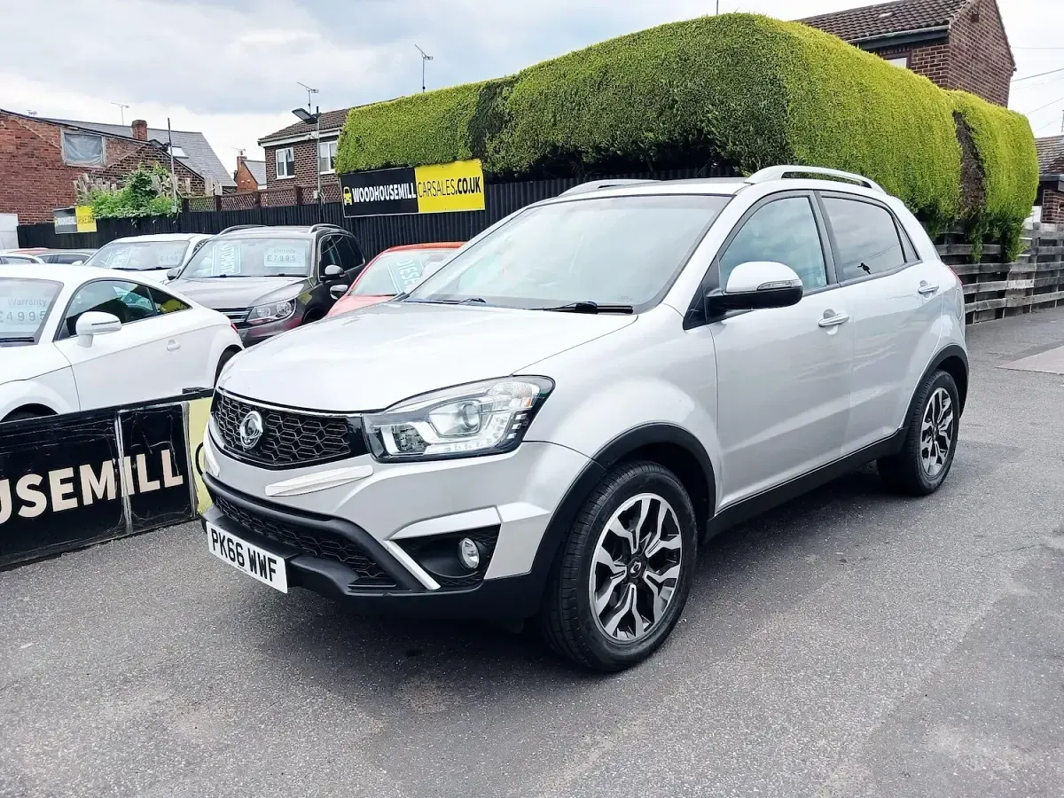 Used SsangYong Korando 178 HP (130 kW) 2016 Silver SUV