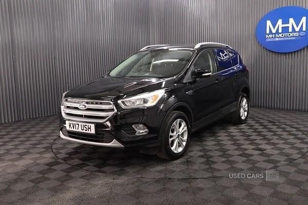 Used Ford Kuga Titanium 120 HP (88 kW) 2017 Black SUV
