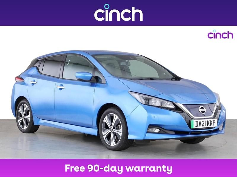 Blue Used 2021 Nissan Leaf N-Connecta Hatchback | £9,249 (Fair price) - Image 1/3