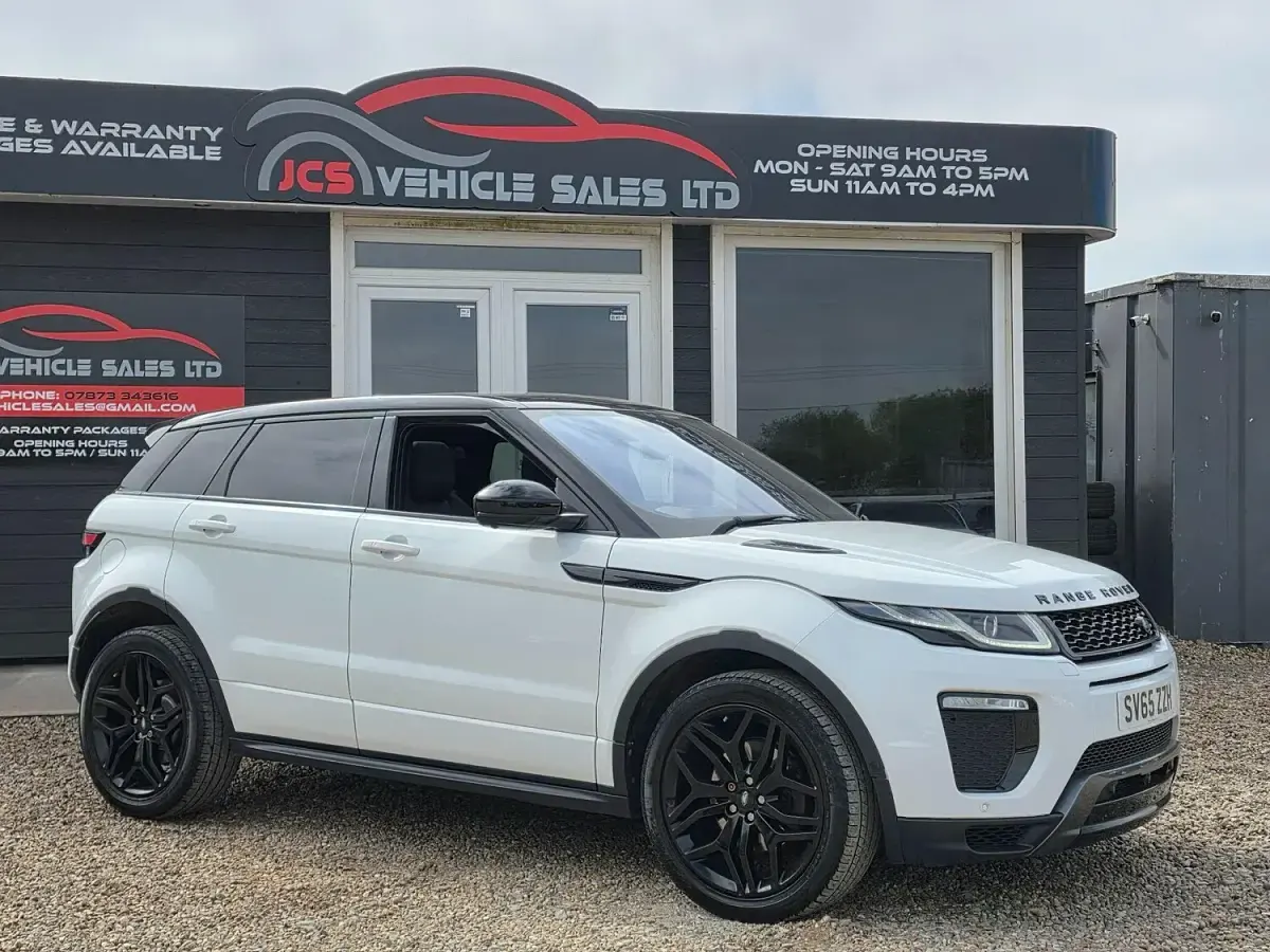 Used Land Rover Range Rover evoque HSE Dynamic 2015 White Estate