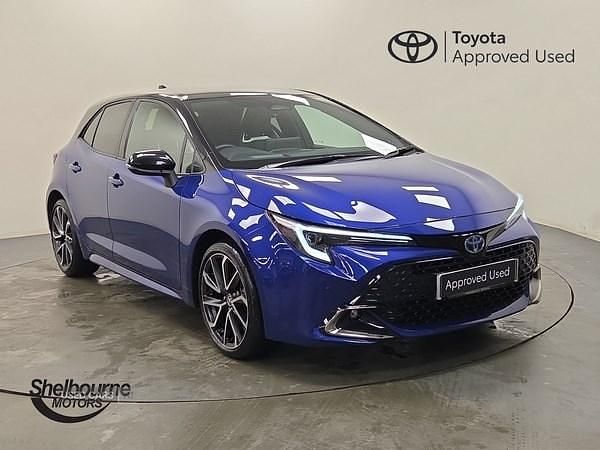 Used Toyota Corolla 2024 Blue Hatchback