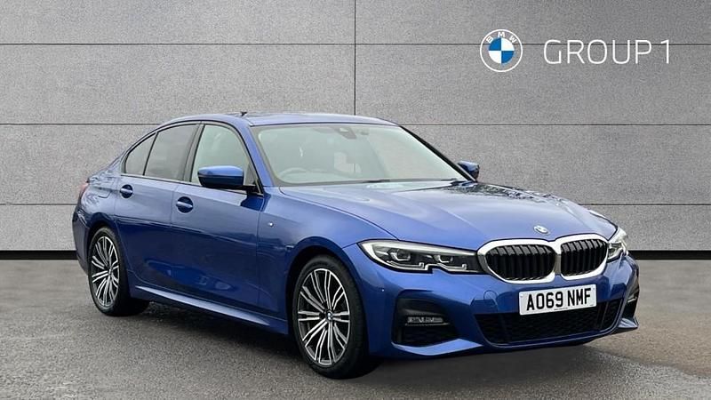 Used BMW 320 M Sport 190 HP (139 kW) 2019 Portimao blue Sedan