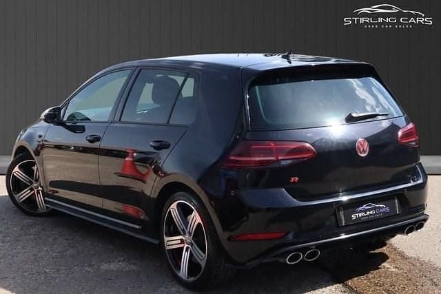 Used VW Golf VII R 310 HP (228 kW) 2017 Black Hatchback