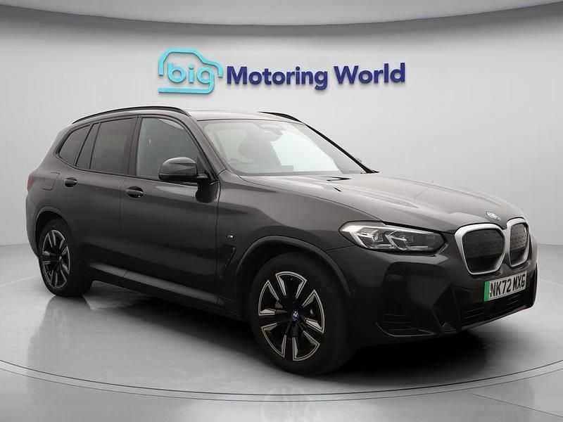 Grey Used 2022 BMW iX3 M Sport SUV | £29,700 (Good price) - Image 1/4