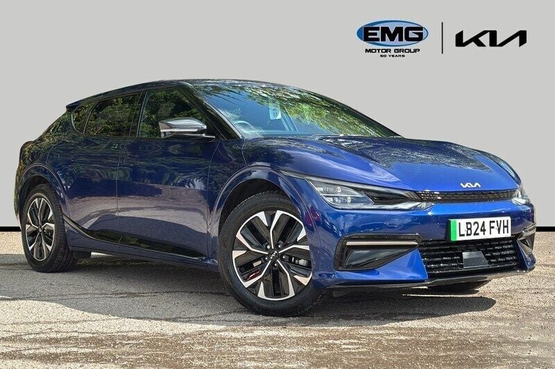 Blue Used 2024 Kia EV6 2 SUV | £32,499 (Good price) - Image 1/3