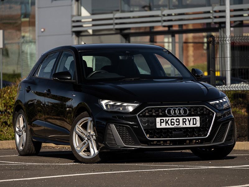 Black Used 2019 Audi A1 S-Line Hatchback | £14,498 (Fair price) - Image 1/4