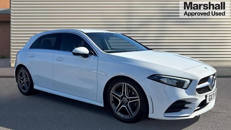 White Used 2021 Mercedes A180 AMG line Hatchback | £16,021 (Fair price) - Image 1/1