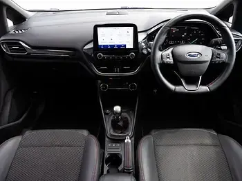 Used Ford Fiesta ST-Line X 125 HP (91 kW) 2021 White Hatchback