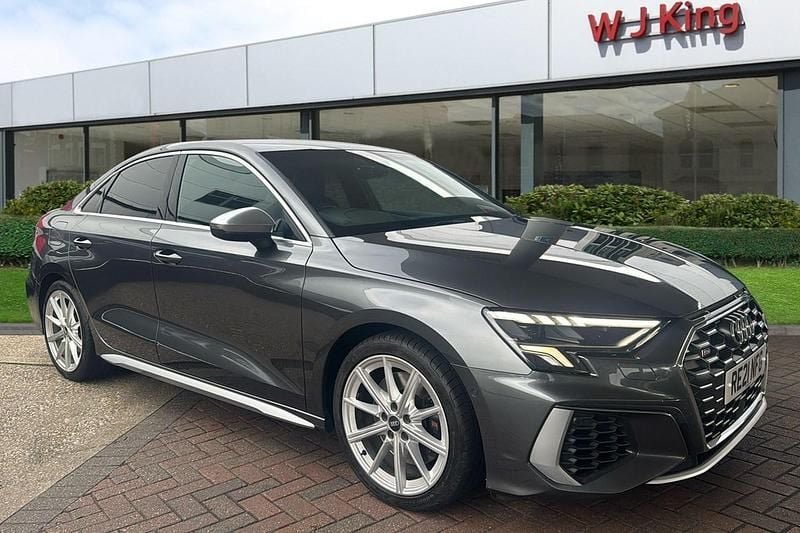 Grey Used 2021 Audi S3 Comfort Sedan | £30,095 (Fair price) - Image 1/3