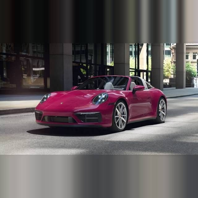 Ruby star neo Used 2023 Porsche 911 Targa 4 Cabriolet | £115,900 - Image 1/4