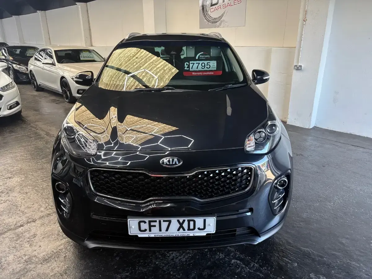 Used Kia Sportage 130 HP (95 kW) 2017 Black SUV