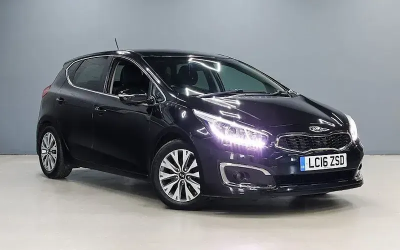 Used Kia Ceed 136 HP (100 kW) 2016 Black Hatchback