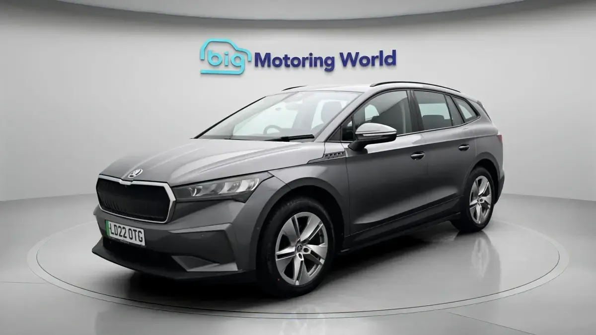 Used Skoda Enyaq iV ecoSuite 131 kW (179 HP) 2022 Grey SUV