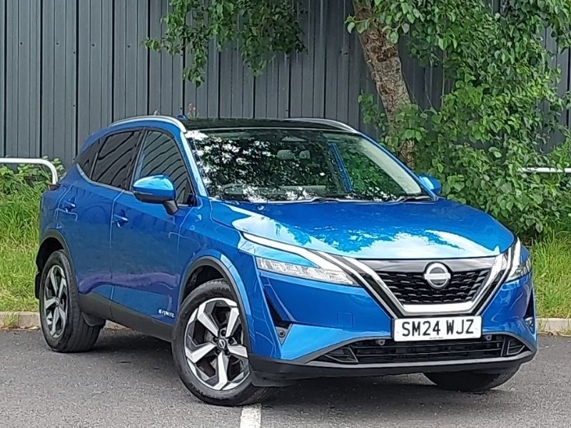 Blue Used 2024 Nissan Qashqai N-Connecta SUV | £24,498 (Fair price) - Image 1/4
