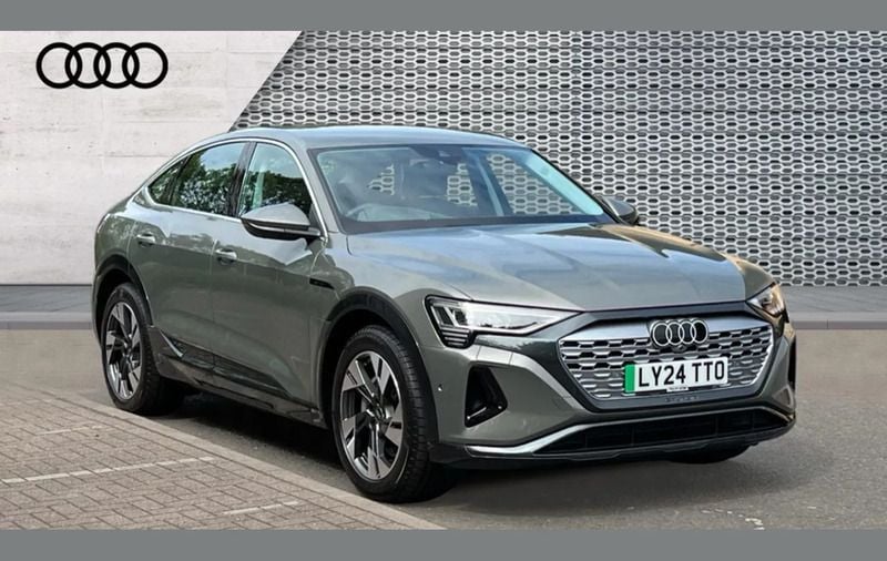 Grey Used 2024 Audi Q8 e-tron Sport SUV | £45,022 (Good price) - Image 1/4