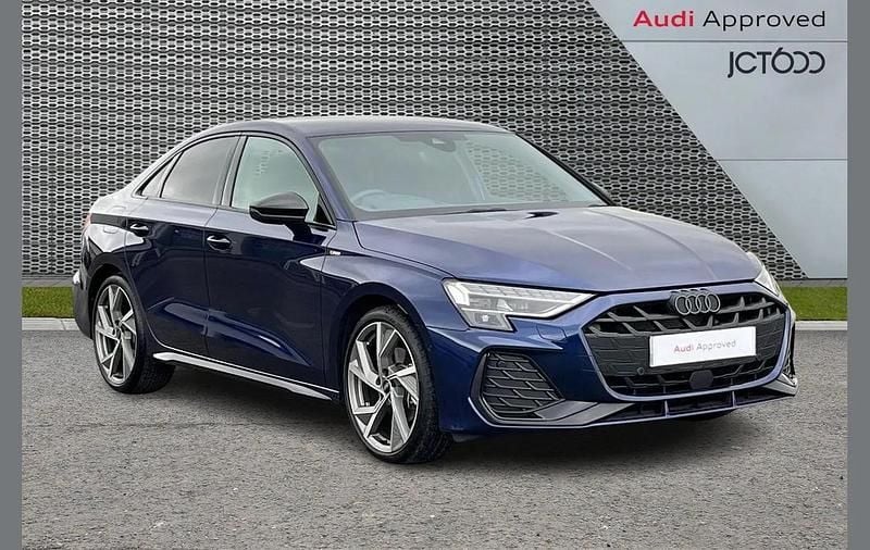 Used Audi A3 Black Edition 204 HP (150 kW) 2025 Blue Sedan