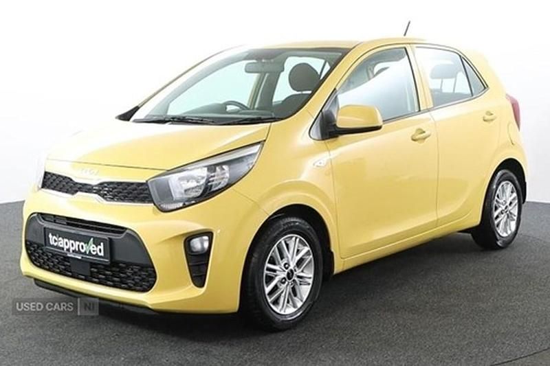 Used Kia Picanto 66 HP (48 kW) 2022 Yellow Hatchback