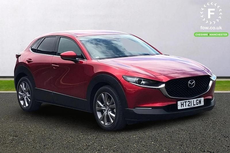 Red Used 2021 Mazda CX-30 Inclusive SUV | £16,099 (Good price) - Image 1/3