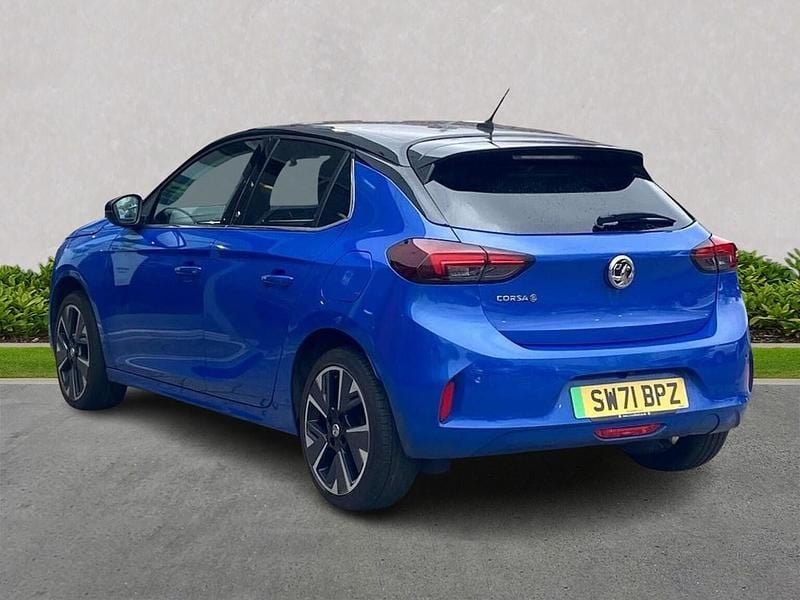 Used Vauxhall Corsa-e Elite 100 kW (136 HP) 2021 Blue Hatchback