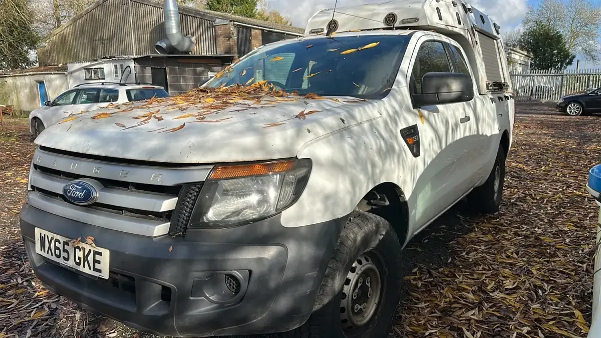 Begagnad Ford Ranger XL 150 HK (110 kW) 2015 Vit Pickup