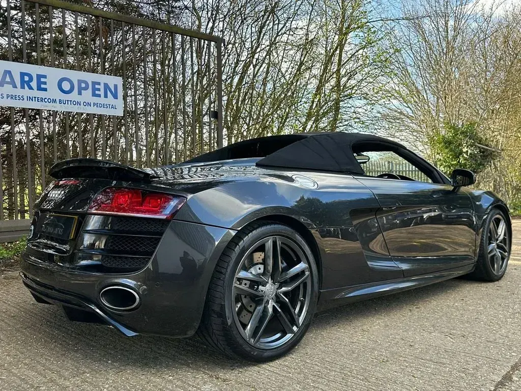 Used Audi R8 Spyder Prestige 2010 Grey Cabriolet
