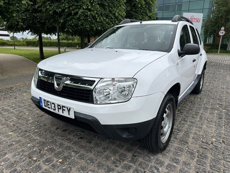 White Used 2013 Dacia Duster Acces SUV | £4,293 (A bit pricey) - Image 1/4