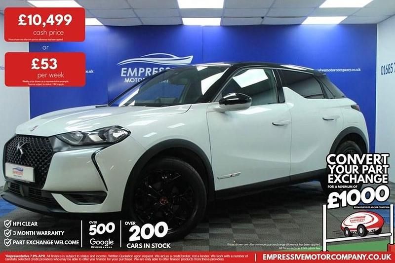 Used DS Automobiles DS3 Crossback Performance 100 HP (73 kW) 2020 SUV