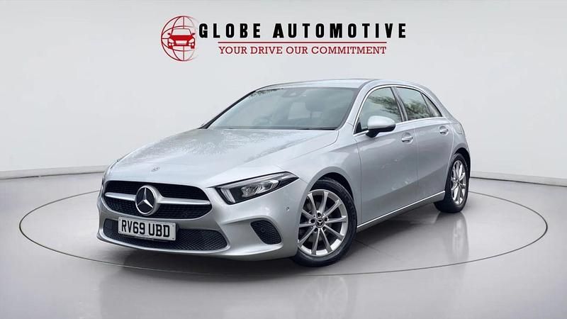 Used Mercedes A180 Premium 116 HP (85 kW) 2019 Silver Hatchback