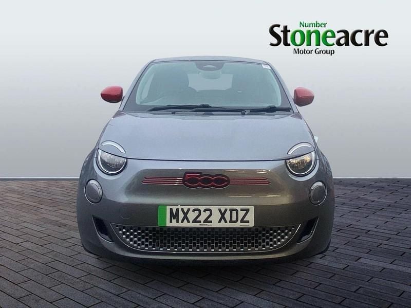 Used Fiat 500e Red 69 kW (95 HP) 2022 Grey Hatchback