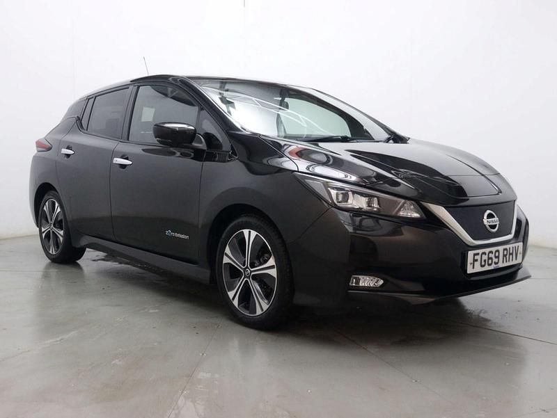 Black Used 2019 Nissan Leaf Tekna Hatchback | £7,700 (Fair price) - Image 1/1