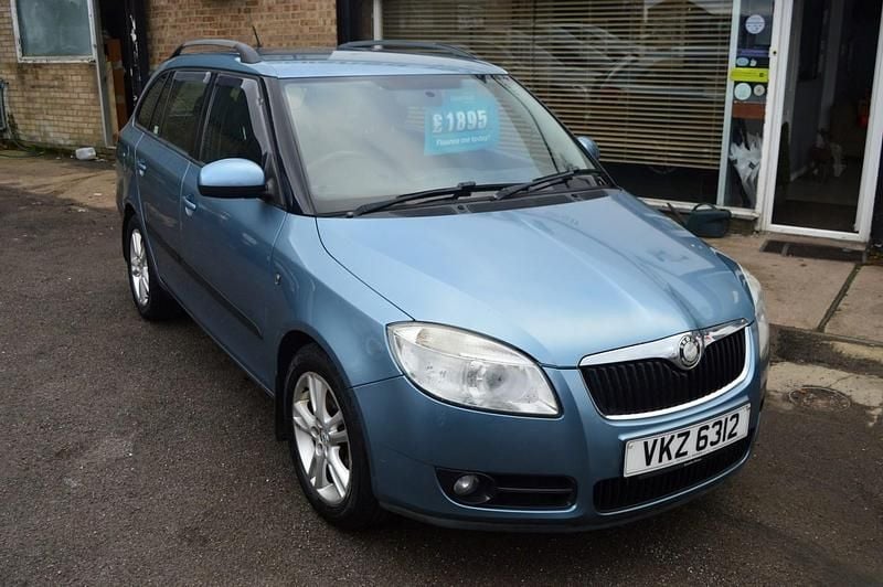 Grey Used 2008 Skoda Fabia Estate | £1,895 (A bit pricey) - Image 1/4