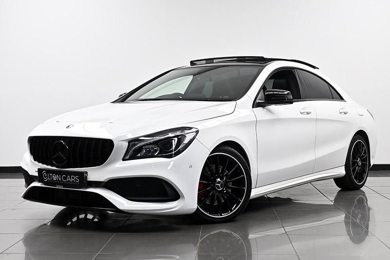 White Used 2019 Mercedes CLA220 AMG line Sedan | £17,995 (Fair price) - Image 1/4