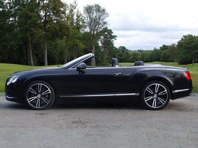 Used Bentley Continental 507 HP (372 kW) 2012 Black Cabriolet