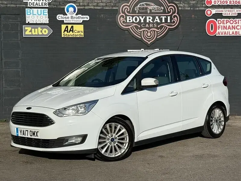 Used Ford C-MAX Titanium 2017 White MPV