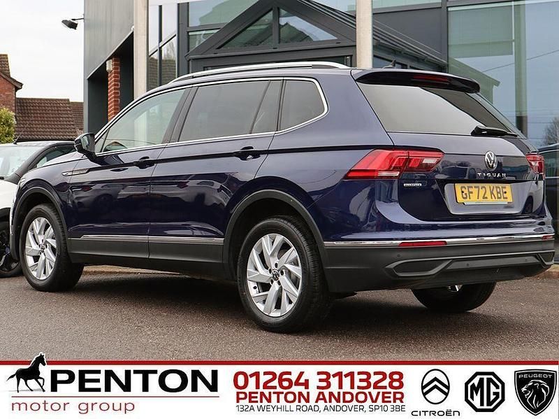 Used VW Tiguan Allspace S 150 HP (110 kW) 2022 Blue SUV