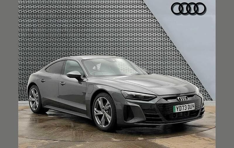 Grey Used 2023 Audi e-tron GT quattro Comfort Sedan | £46,898 (Fair price) - Image 1/4